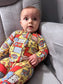 Patchwork Playtime Bamboo Romper