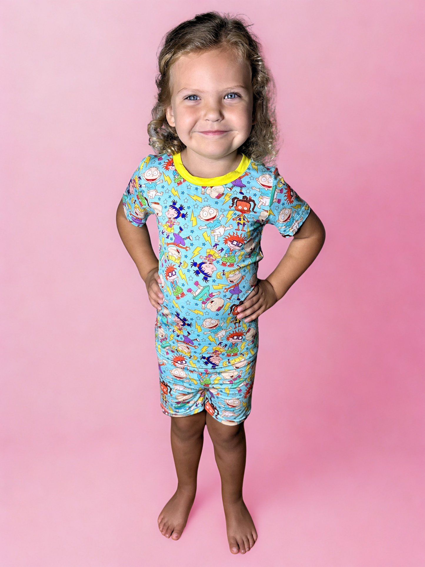 Baby Buds Bamboo Two Piece Short Sleeve and Short Set