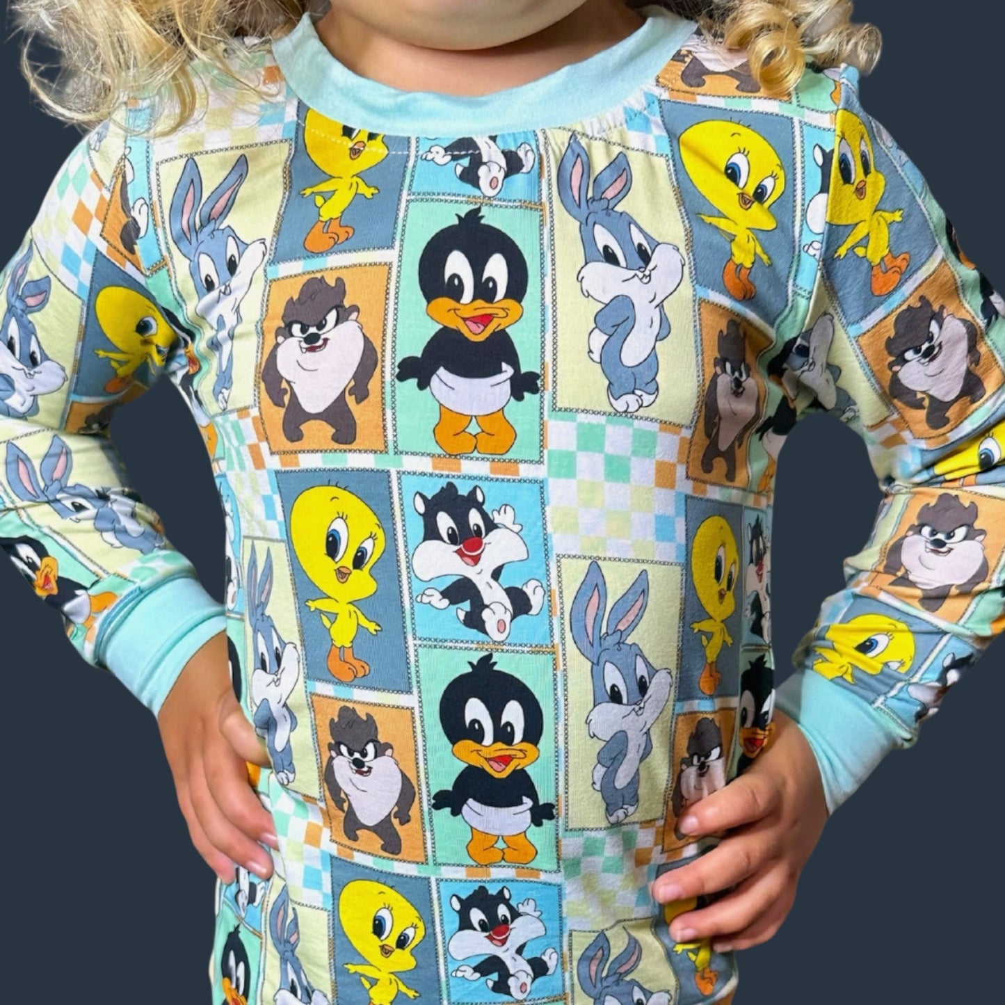 Toon-Tastic Classic Bamboo Two Piece Pajama Set