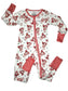 Plaid Pigs Bamboo Romper