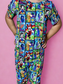 Stained Glass Bamboo Two Piece Pajama Set