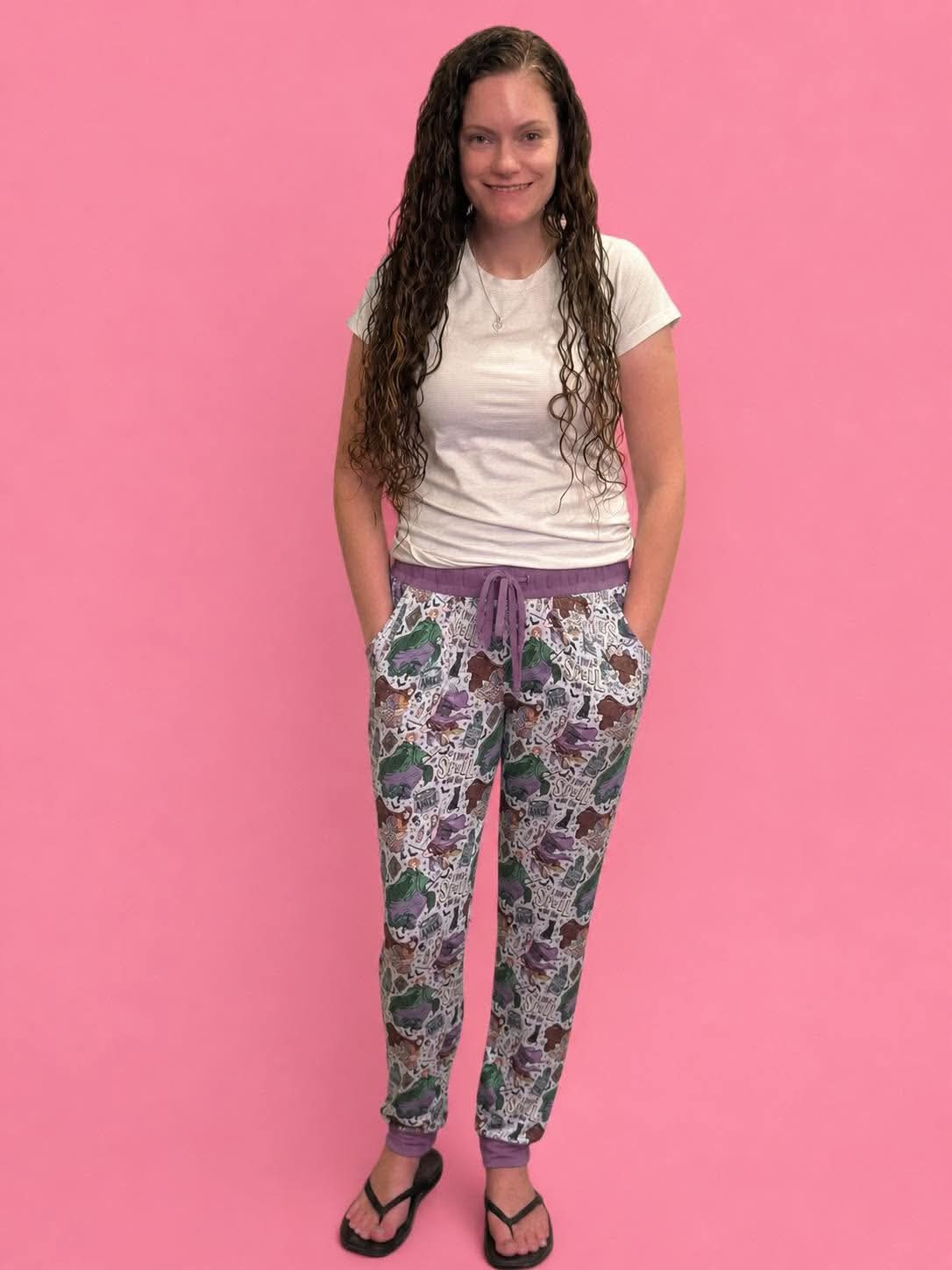 I Put A Spell On You Adult Bamboo Joggers (Pre Order with expected delivery end of August)