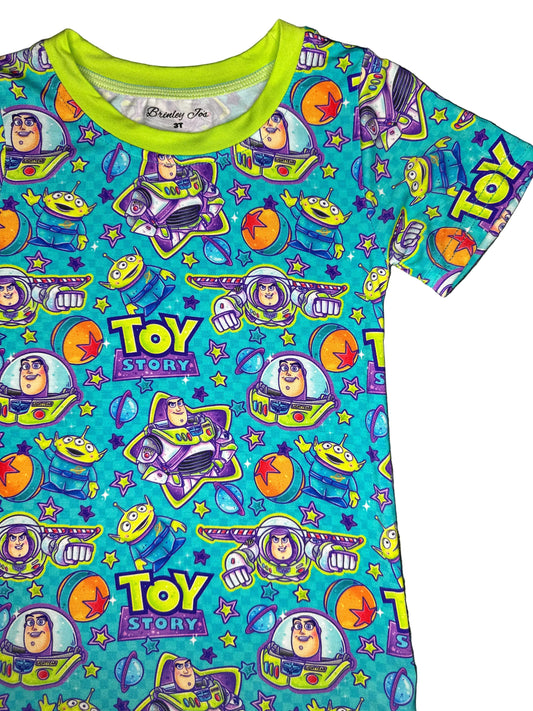 Too Infinity & Beyond Bamboo Two Piece Pajama Set