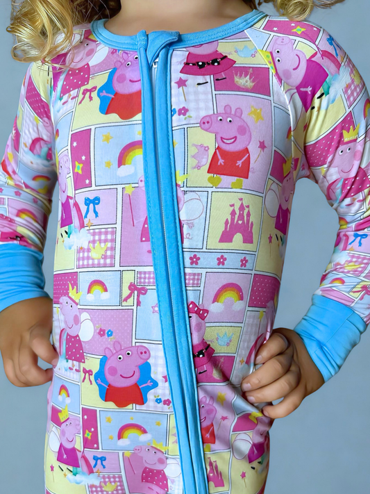 Muddy Puddles Bamboo Romper
