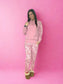 Pretty in Pink Adult Bamboo Joggers
