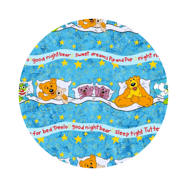 Goodnight Bear Bamboo Romper (Pre Order with expected arrival August 2026)