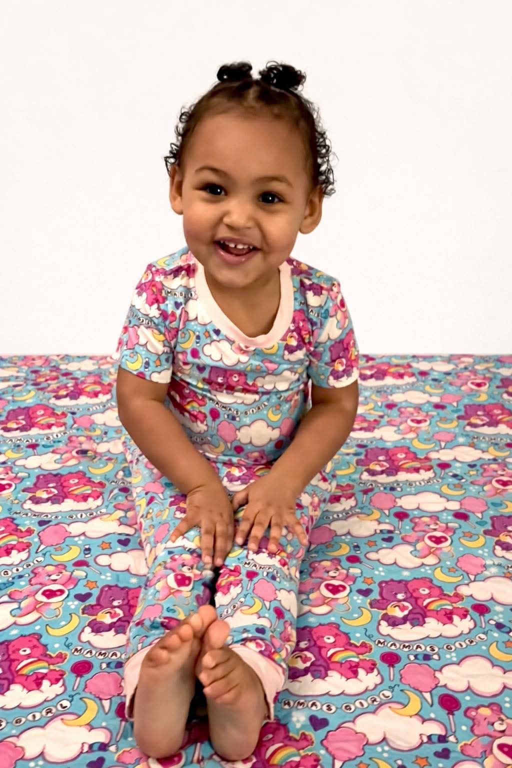 Mama's Girl Bamboo Short Sleeve Two Piece Pajama Set
