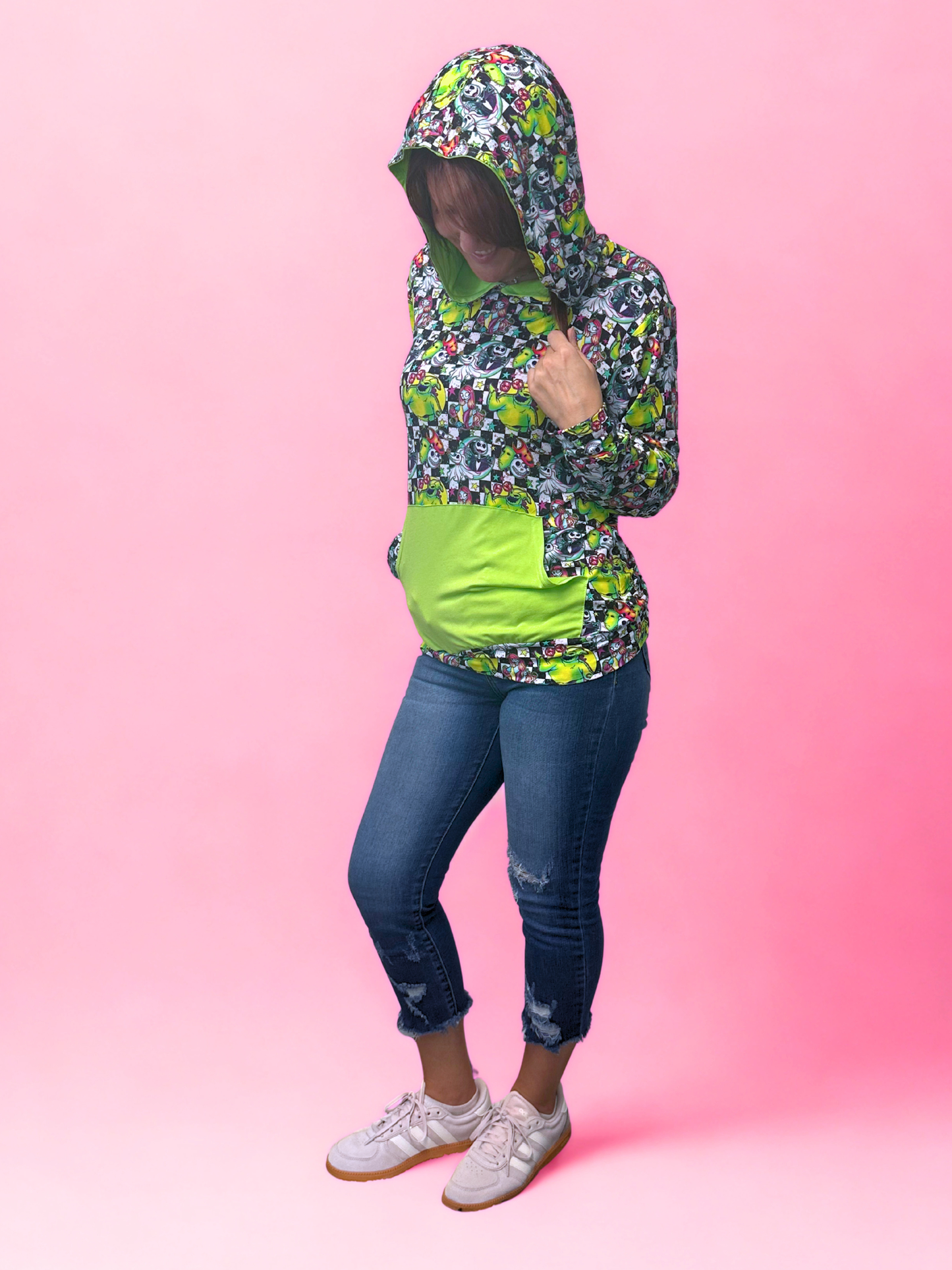 Frightfully Festive Adult Bamboo Hoodie