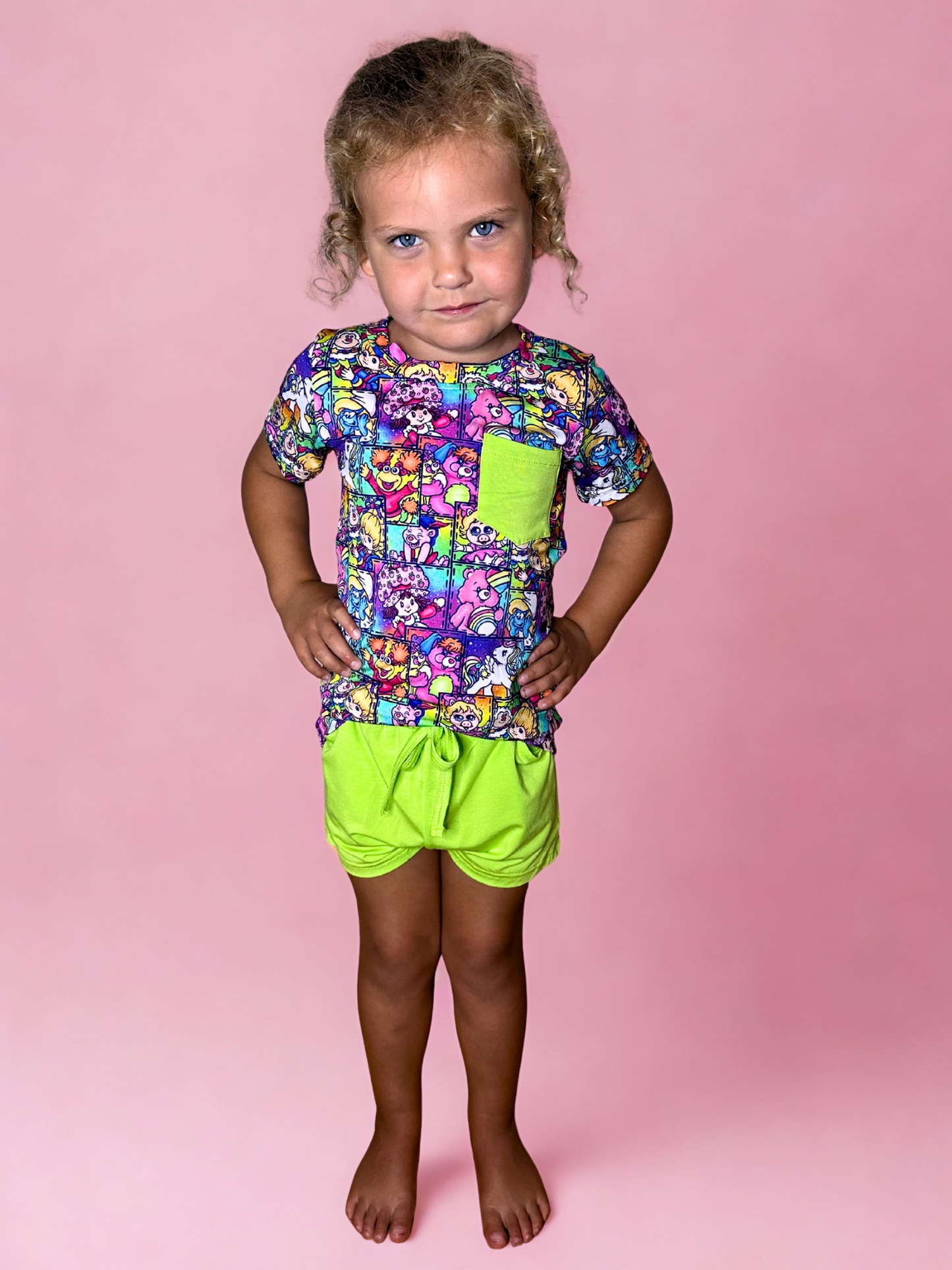 OG Mashup Bamboo Pocket Tee and Shorts Set