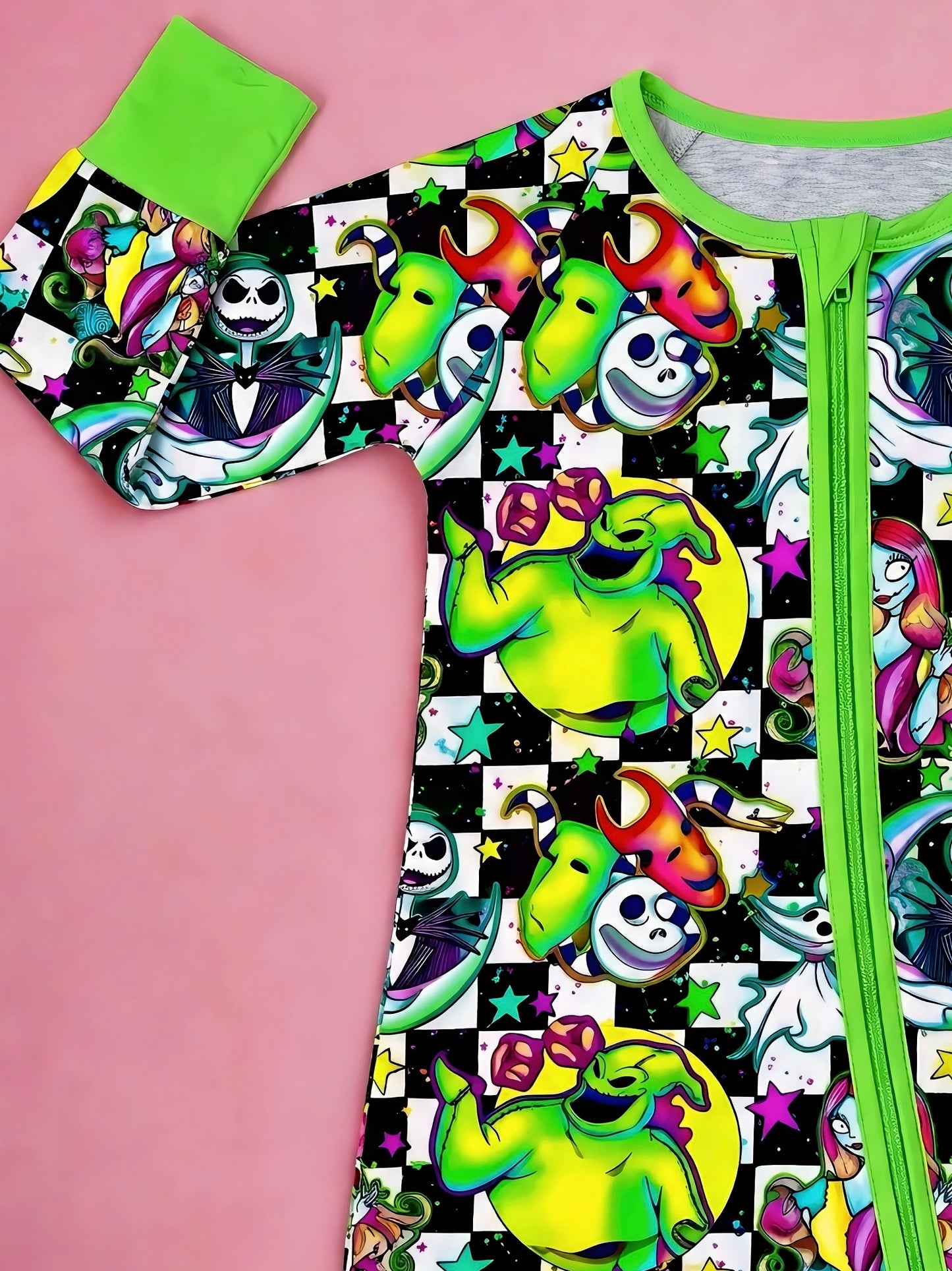Frightfully Festive Bamboo Romper (Pre Order with expected delivery end of August)