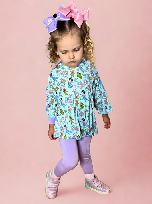 Baby Bestie Bamboo Bubble Hoodie with Snaps