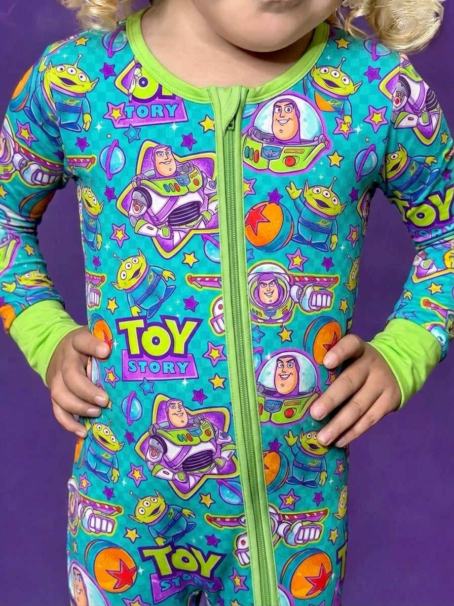 Too Infinity & Beyond Bamboo Romper (Pre Order with expected delivery mid September)