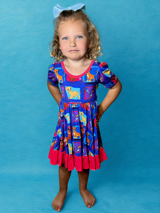 Hakuna Matata Bamboo Twirl Dress (Pre Order with expected delivery August 2026)