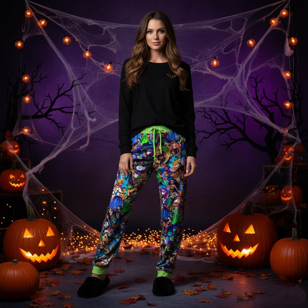 Halloween Princess Adult Bamboo Joggers