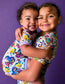 Waves of Wonder Bamboo Two Piece Short Sleeve and Shorts Pajama Set
