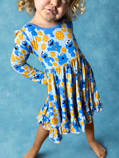 Cookie Lover Bamboo Twirl Dress