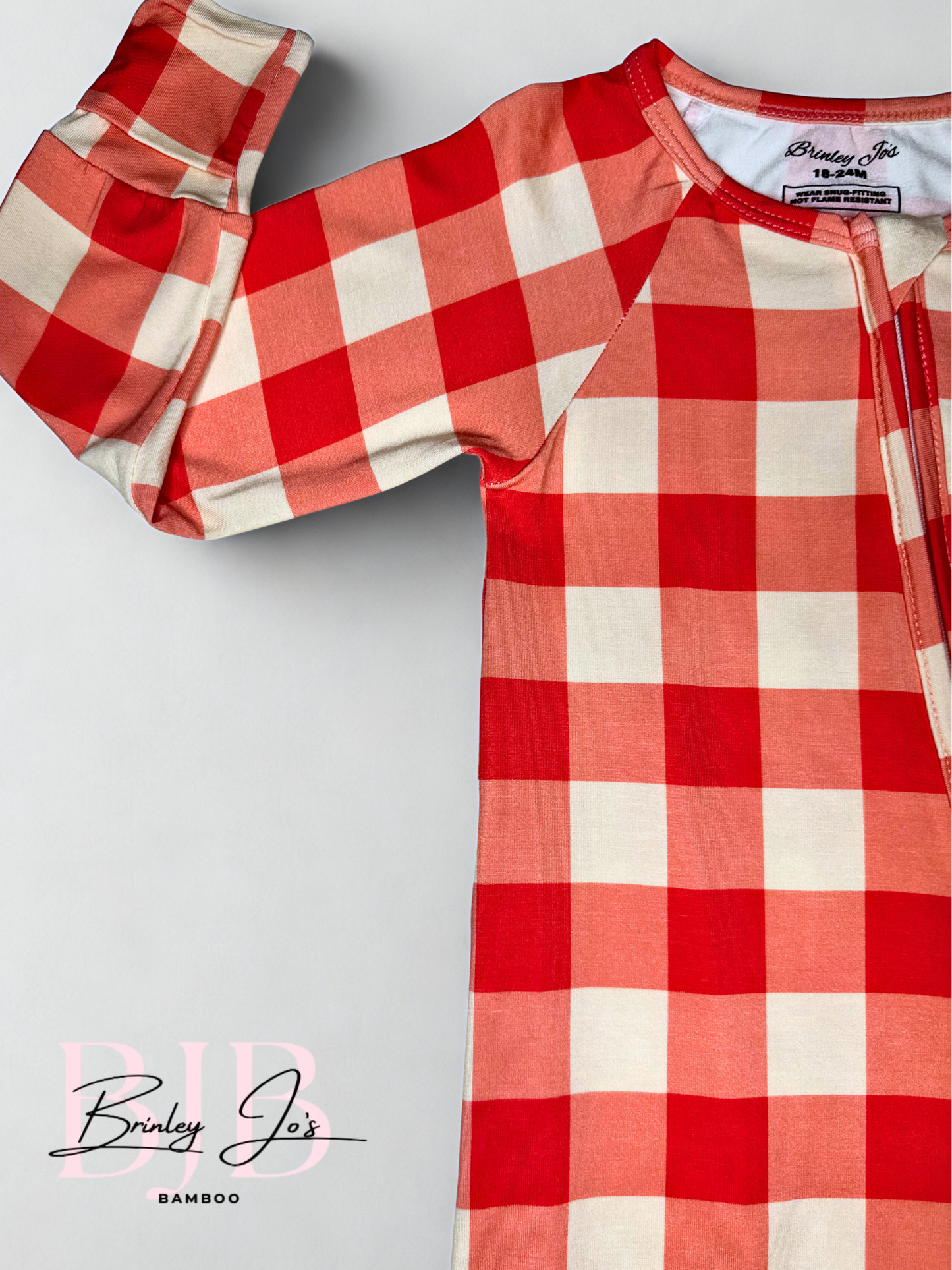 Little Lumberjack Bamboo Romper