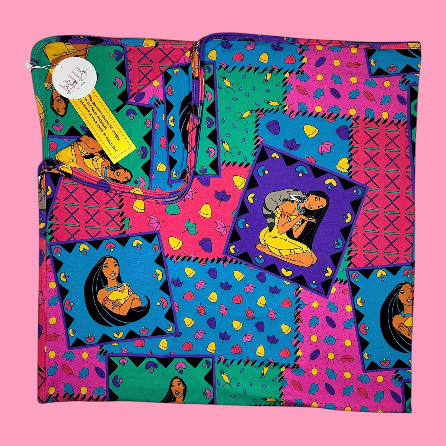 Retro Remix Double Layered Bamboo Blanket (Pre Order)