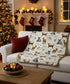 Oh Holy Night Bamboo Blanket