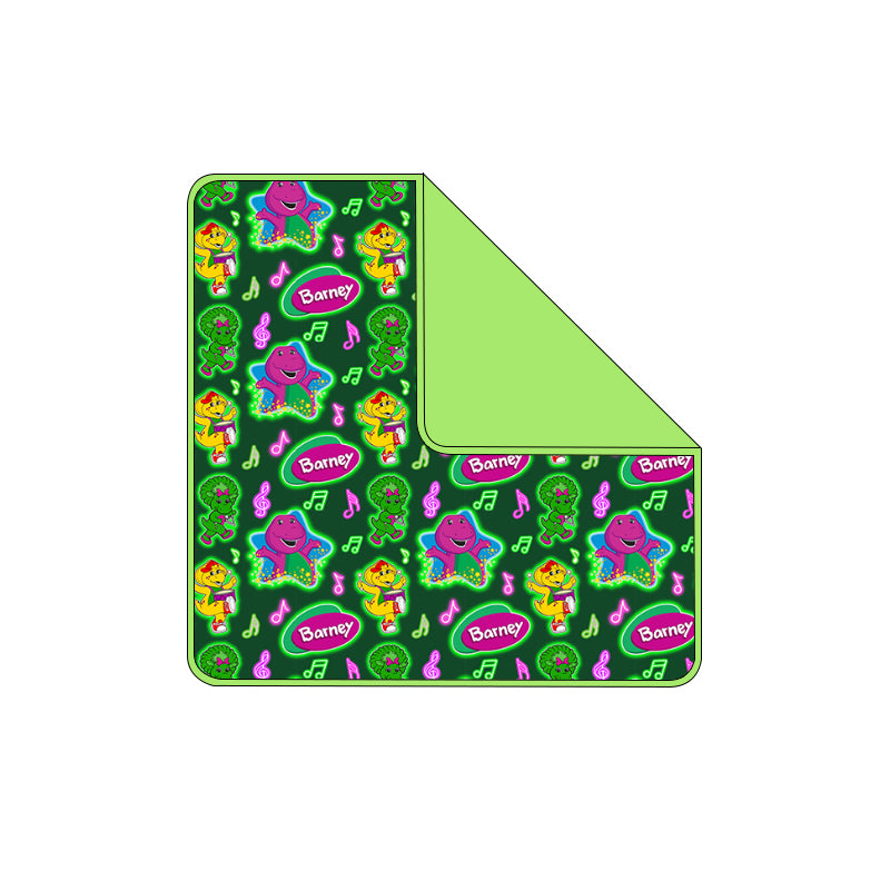 Purple Dinosaur Double Layered Bamboo Blanket (Pre Order with expected arrival August 2026)
