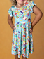 Baby Buds Bamboo Peplum Dress and Short Set