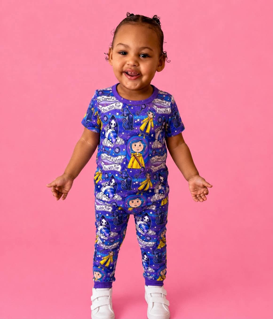 Be Careful What You Wish For Bamboo Two Piece Pajama Set (Pre Order with expected arrival end of August)