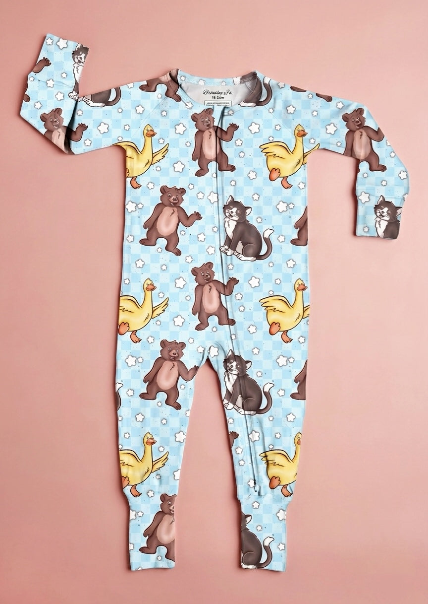 Storytime Sleepers Bamboo Romper