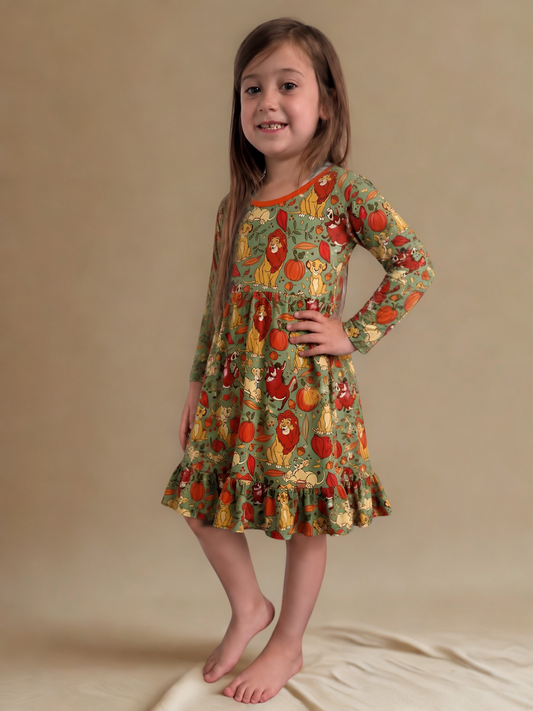 Colors of Courage Bamboo Twirl Dress (Pre order expected arrival time end of Sept.)