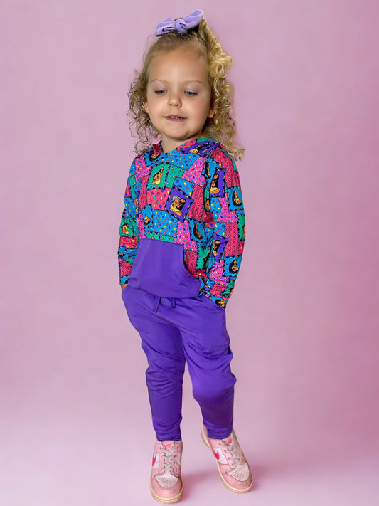 Retro Remix Bamboo Toddler Hoodie (Pre Order)