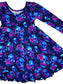 Poison Petals Bamboo Twirl Dress