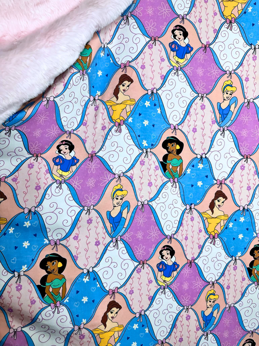 Diamond Princess Plush Bamboo Blanket