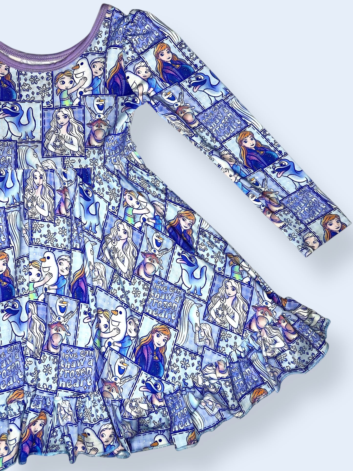 Ice Palace Playtime Bamboo Twirl Dress