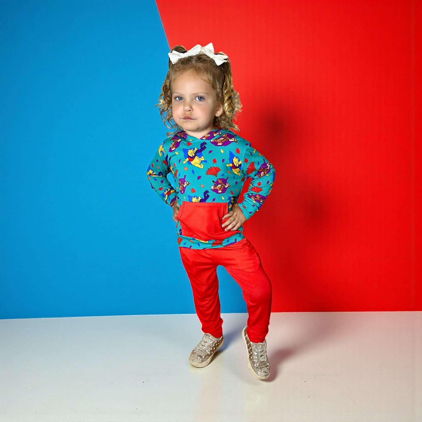 Retro Breeze Bamboo Toddler Hoodie