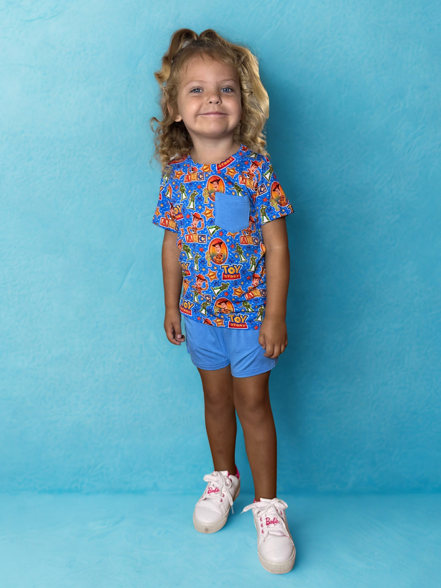 Howdy Partner Bamboo Pocket Tee and Short Set