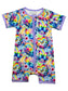 Rainbow Flutters Bamboo Shortie