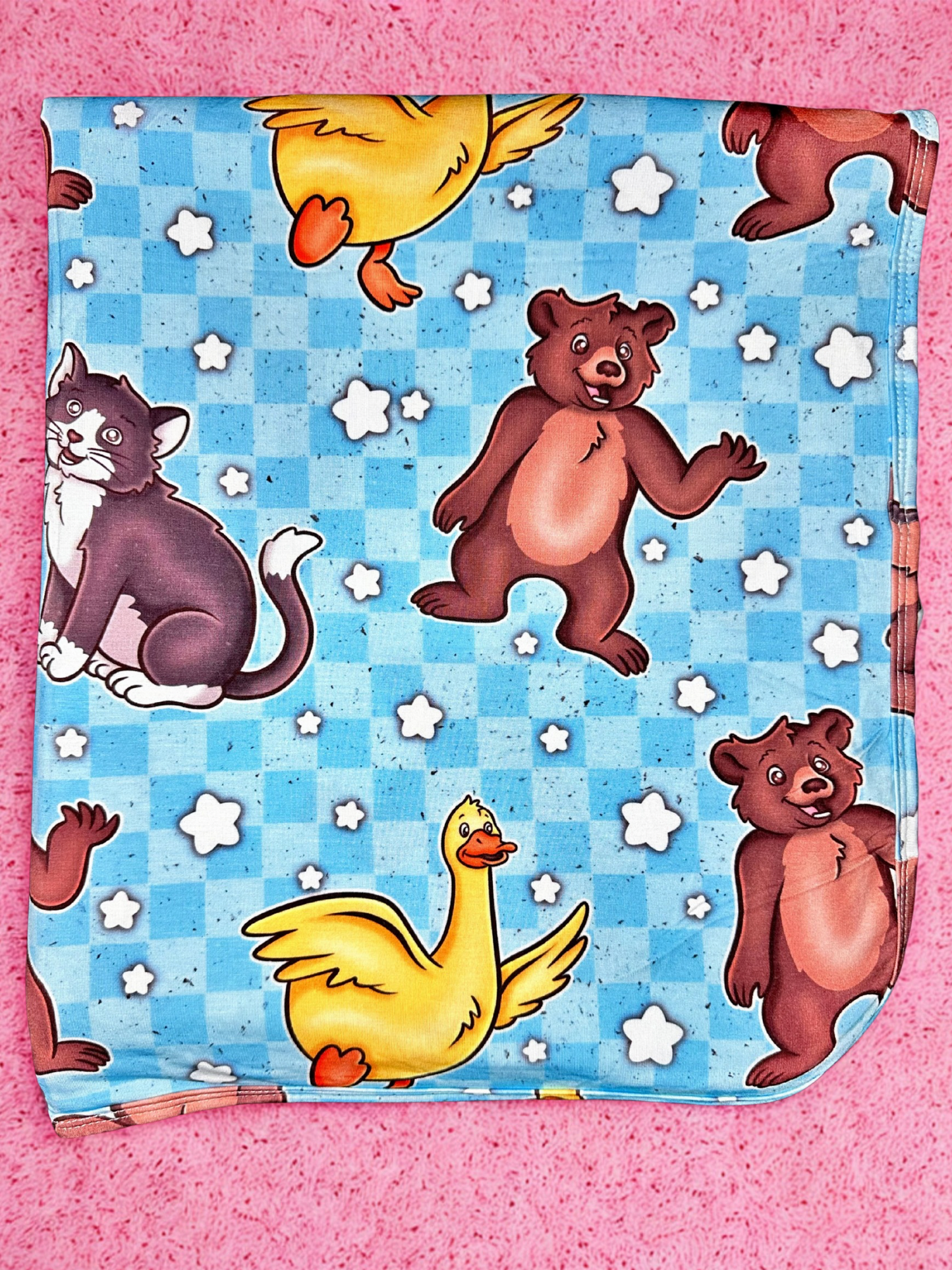 Storytime Sleepers Double Layered Bamboo Blanket