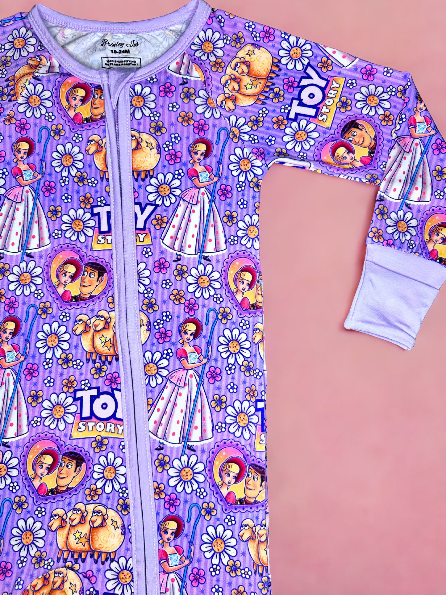 Rootin' Tootin' Daisies Bamboo Romper