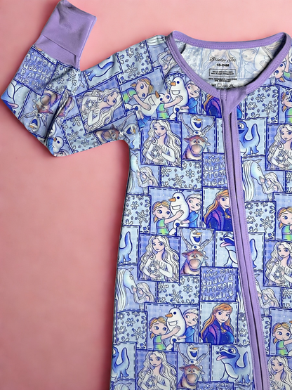 Ice Palace Playtime Bamboo Romper