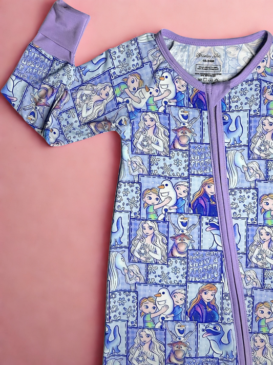 Ice Palace Playtime Bamboo Romper