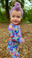 Rainbow Flutters Bamboo Romper