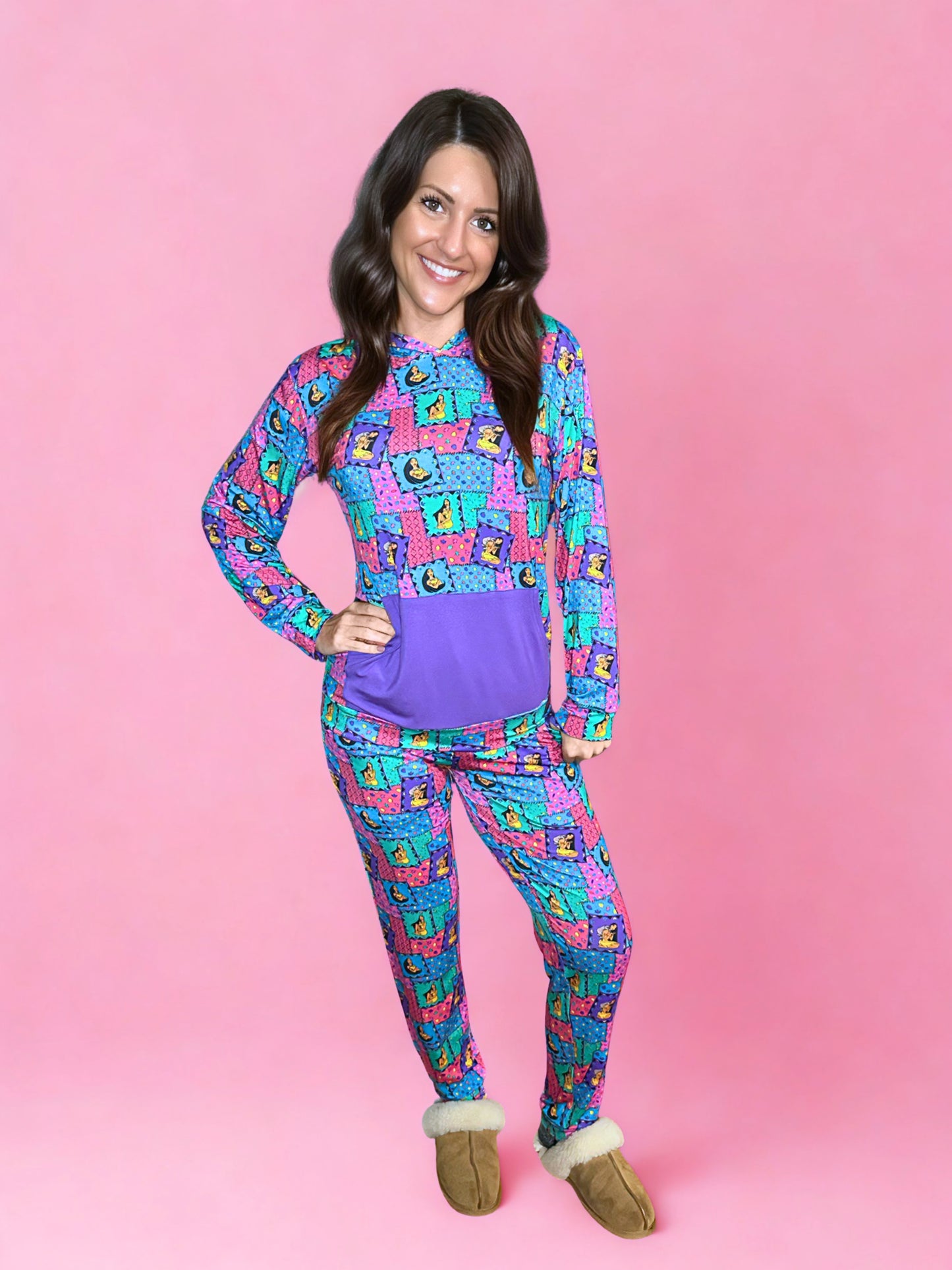 Retro Remix Adult Bamboo Hoodie (Pre Order)