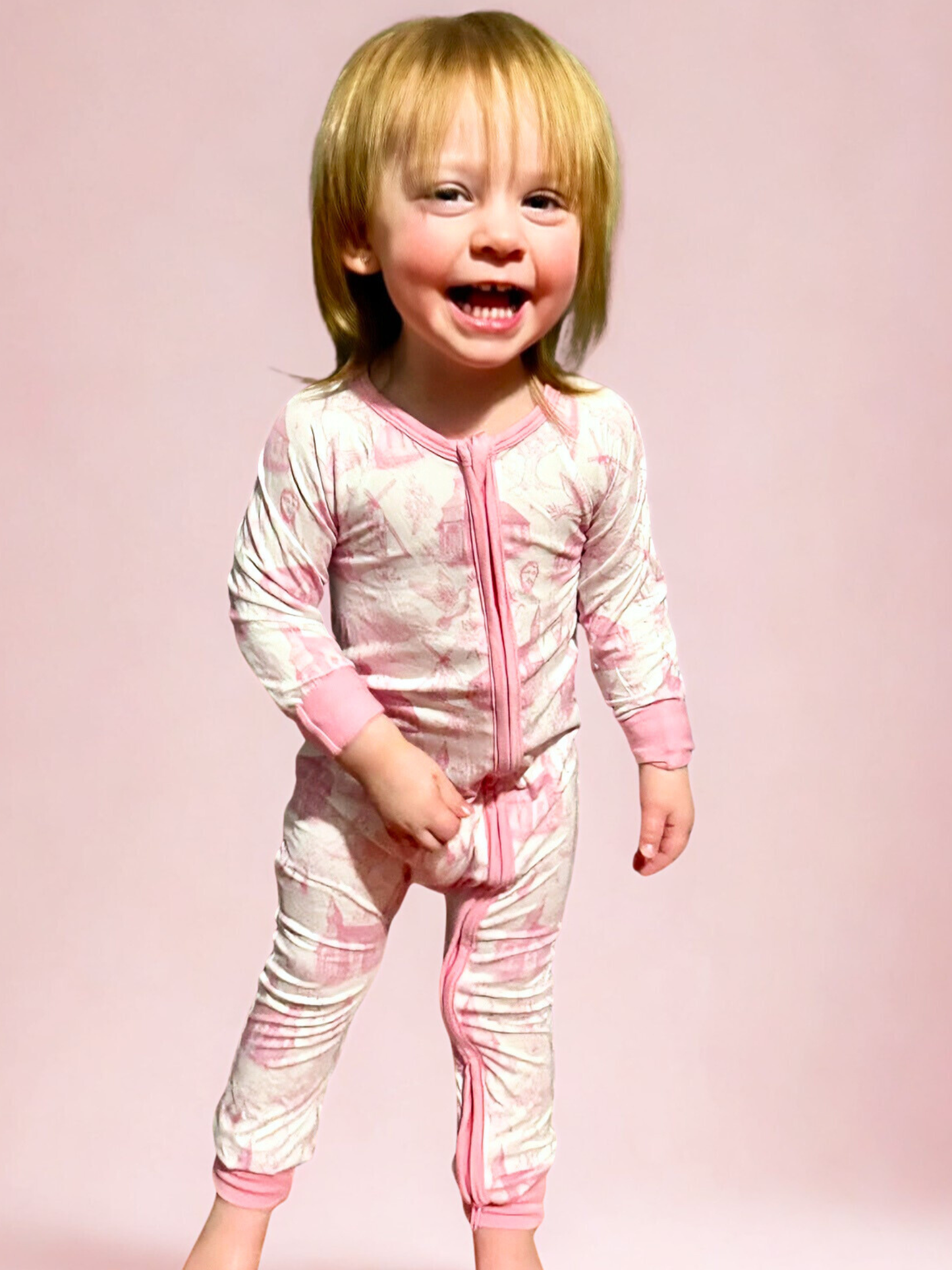 Pink Sanctuary Bamboo Romper