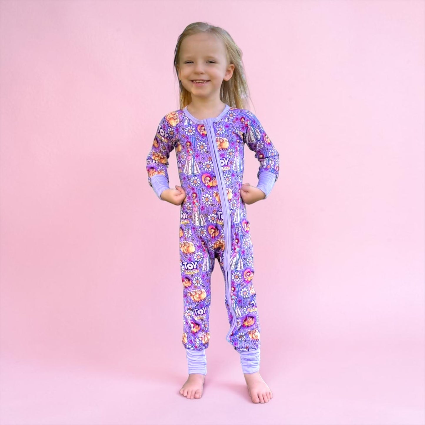 Rootin' Tootin' Daisies Bamboo Romper