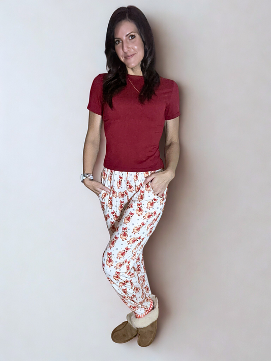 Pretty Peeps Bamboo Adult Joggers