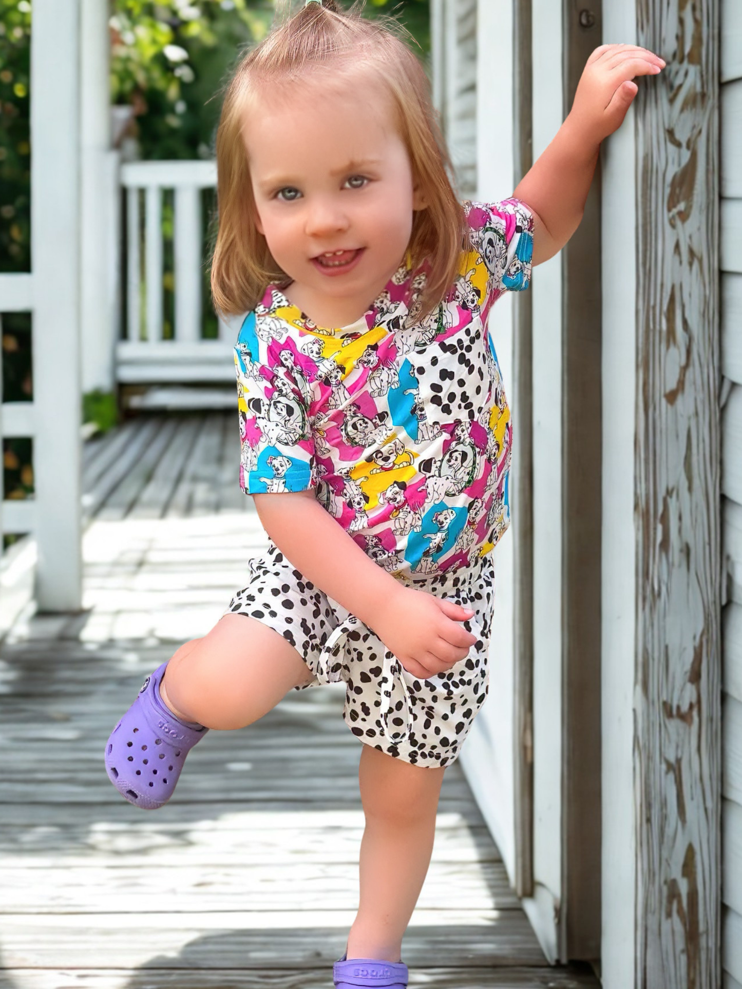 Dog Days Bamboo Pocket Tee and Shorts Set