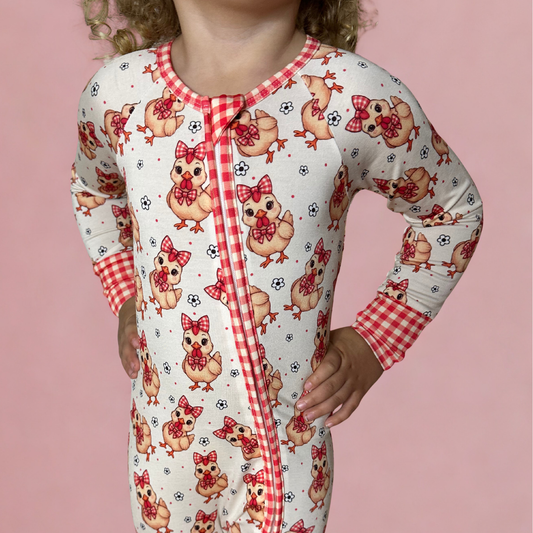 Pretty Peeps Bamboo Romper