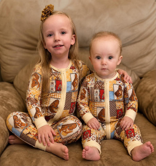 Woodland Warrior Bamboo Romper (Pre order with arrival time end of Sept.)