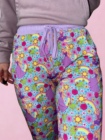 Besties in Bloom Adult Bamboo Joggers