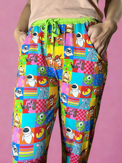 Patchwork Playmates Adult Bamboo Joggers