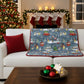 Winter Woodlands Bamboo Blanket
